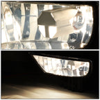 Clear Lens Fog Light Lamp + Bulb for Toyota Sienna (2001–2003)