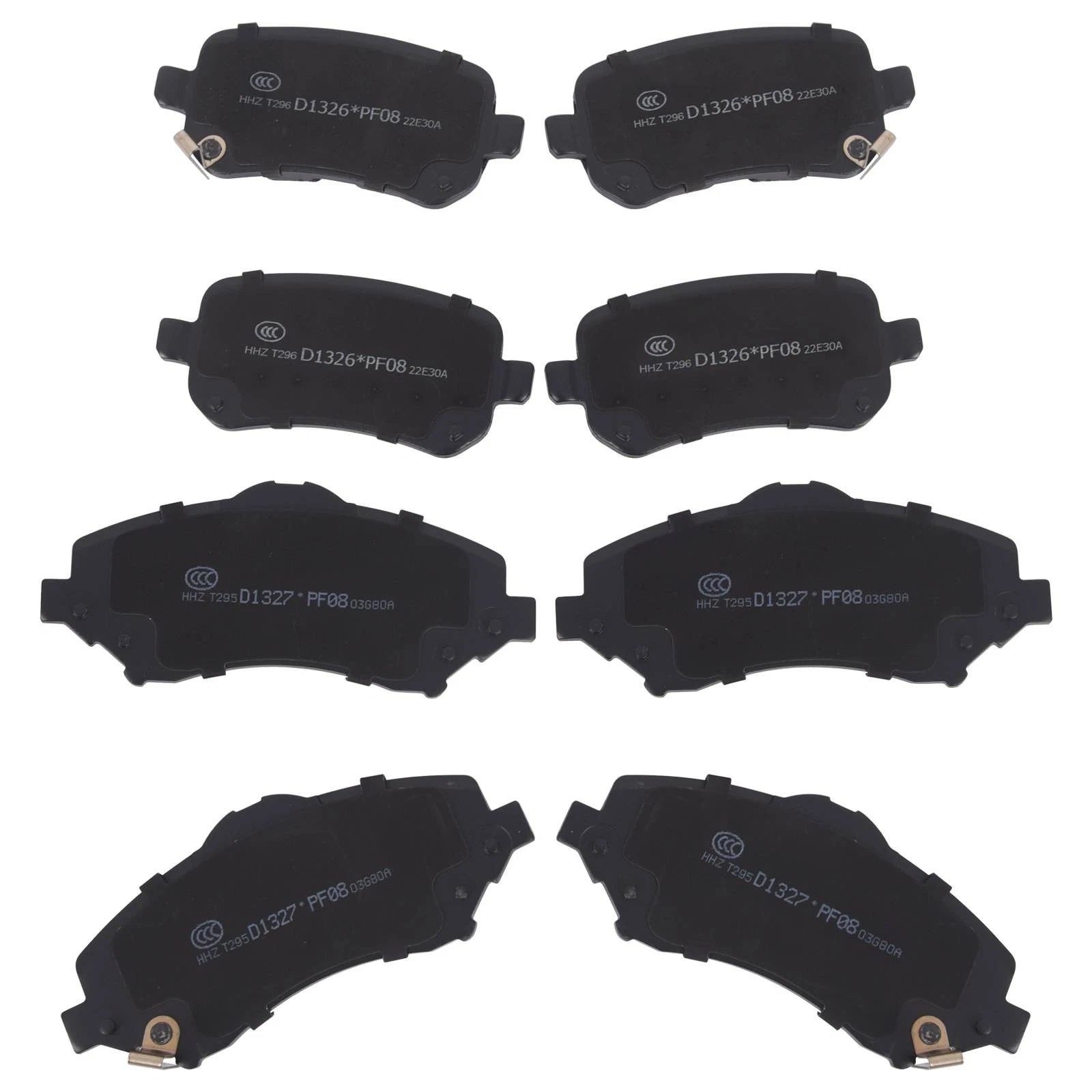 Ceramic Brake Pads for Dodge Grand Caravan Chrysler Town & Country