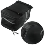 8L Tail Bag for Motorcycle PU Leather Waterproof Large Capacity Storage Bag