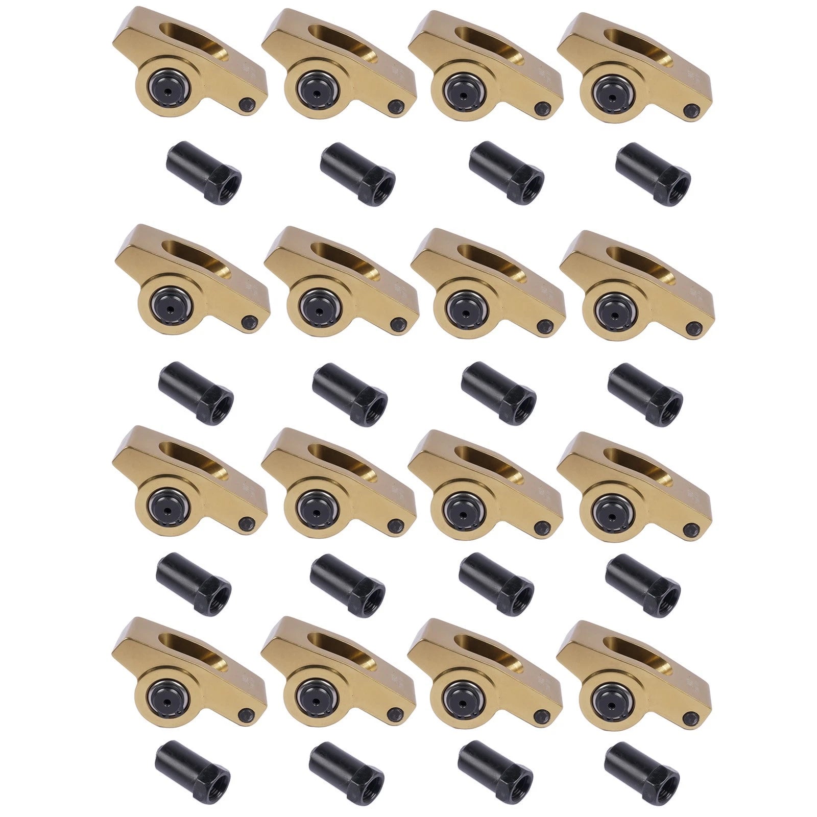 16X Rocker Arms 7/16'' 1.6 Ratio for Ford Small Block SBF (221–351W)