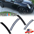 Set of 4 Smoked White LED Side Marker Lights for Mini Cooper (2002–2008)