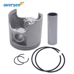 2Pcs Piston & Ring (STD) for Yamaha Waverunner (61X-11631-00, 62T)