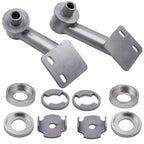 2X Rear Cradle Bushing Lockout Set for Ford Mustang (2015–2020) Aluminum