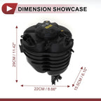 Coolant Expansion Overflow Tank with Cap for BMW 330i (2017-2019)