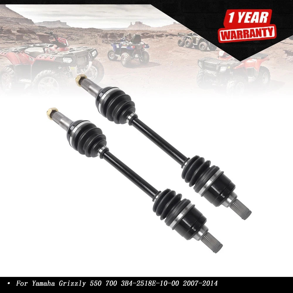 Rear CV Axles for Yamaha Grizzly 550 700 (2007â2014)