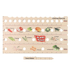 Wooden Plant Ruler Gardening Tool Set