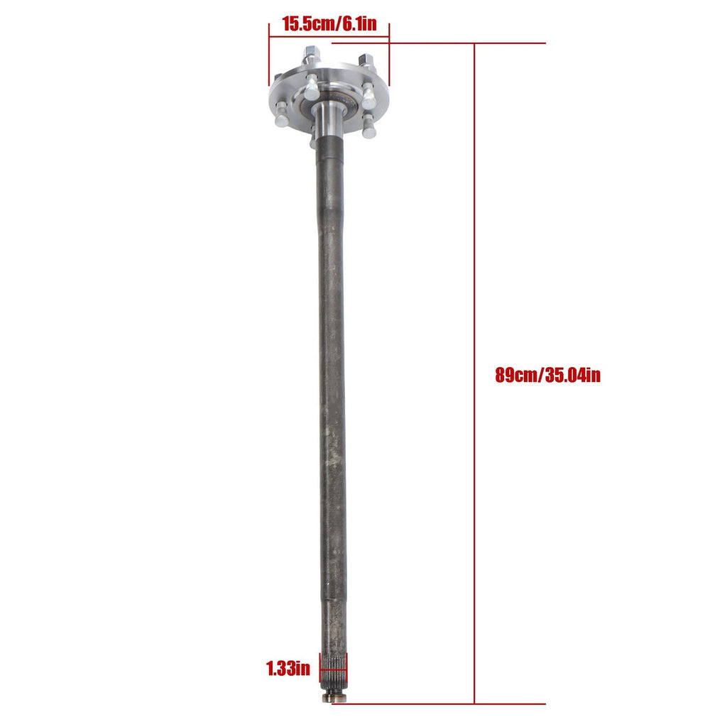 Rear Axle Left Half Shaft for Mitsubishi Raider (2006–2009) 630-039
