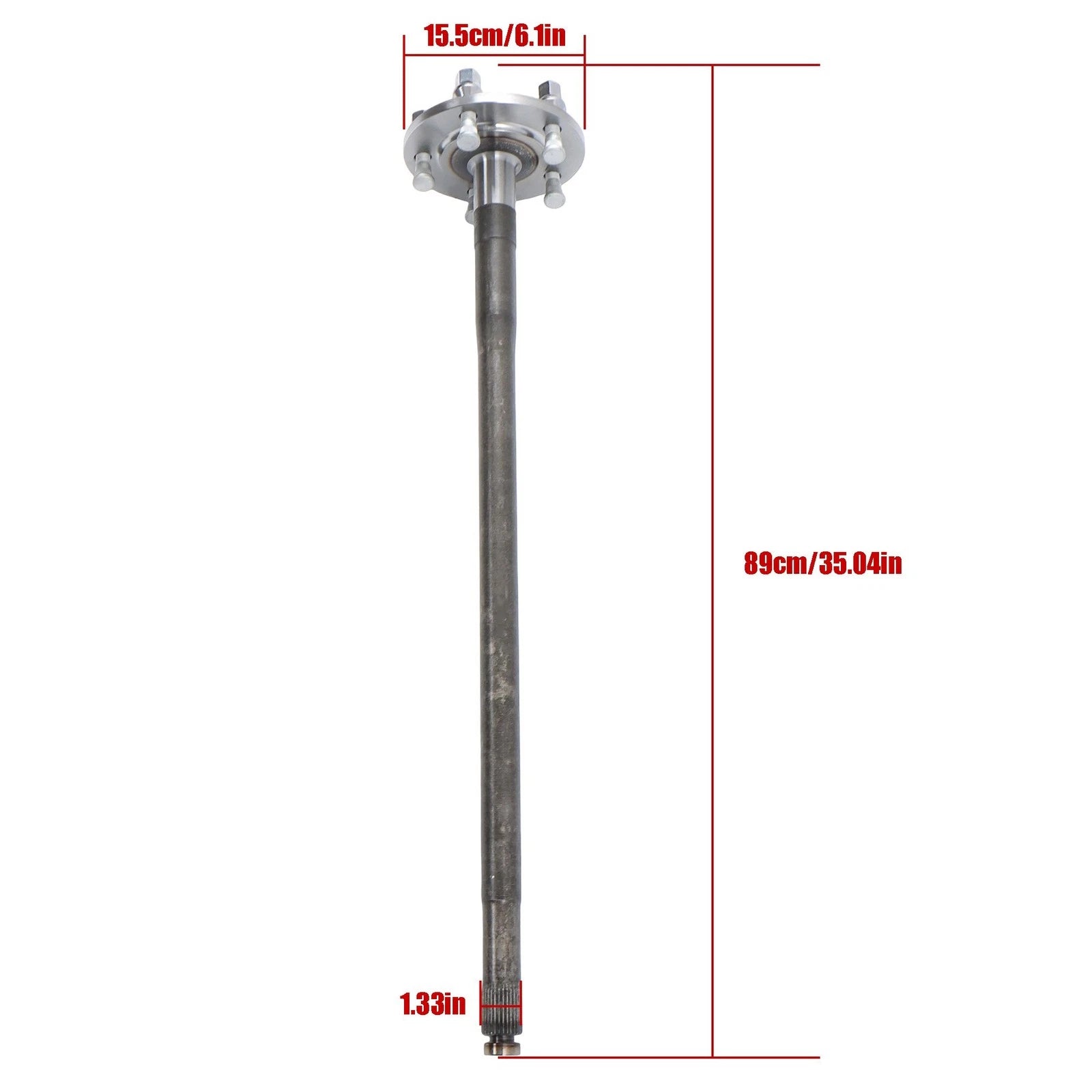 Rear Axle Left Half Shaft for Mitsubishi Raider (2006–2009) 630-039