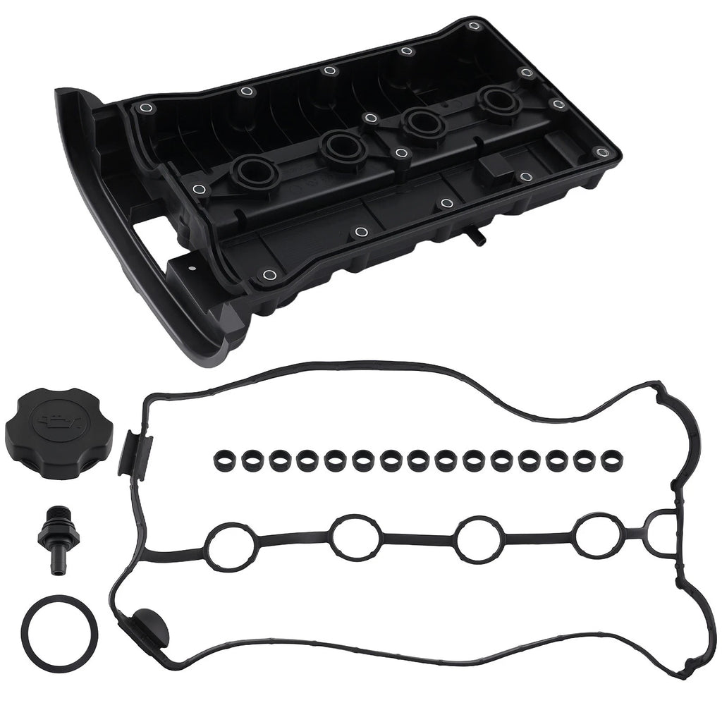Engine Valve Cover for Chevrolet Aveo (2008–2017) Black Gasket
