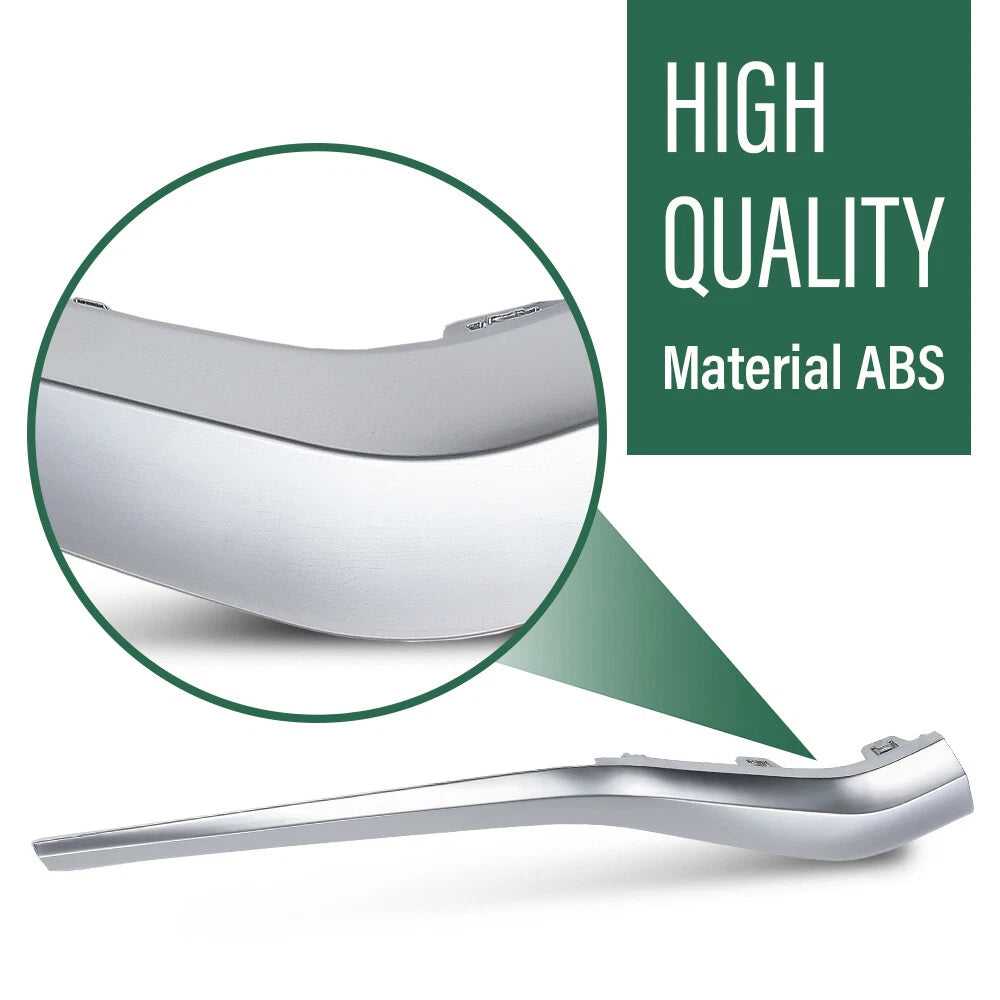 Right Front Bumper Trim Molding for Hyundai Santa Fe (2021–2023) Silver