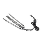 72 LED RGB Remote Control Decorative Foot Lamp for Car (No specific years)