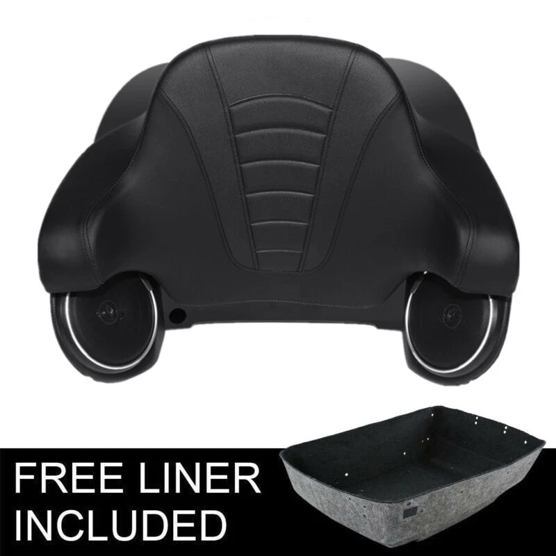 Trunk Pad Speakers for Harley Touring Road King Glide (2014–Present)