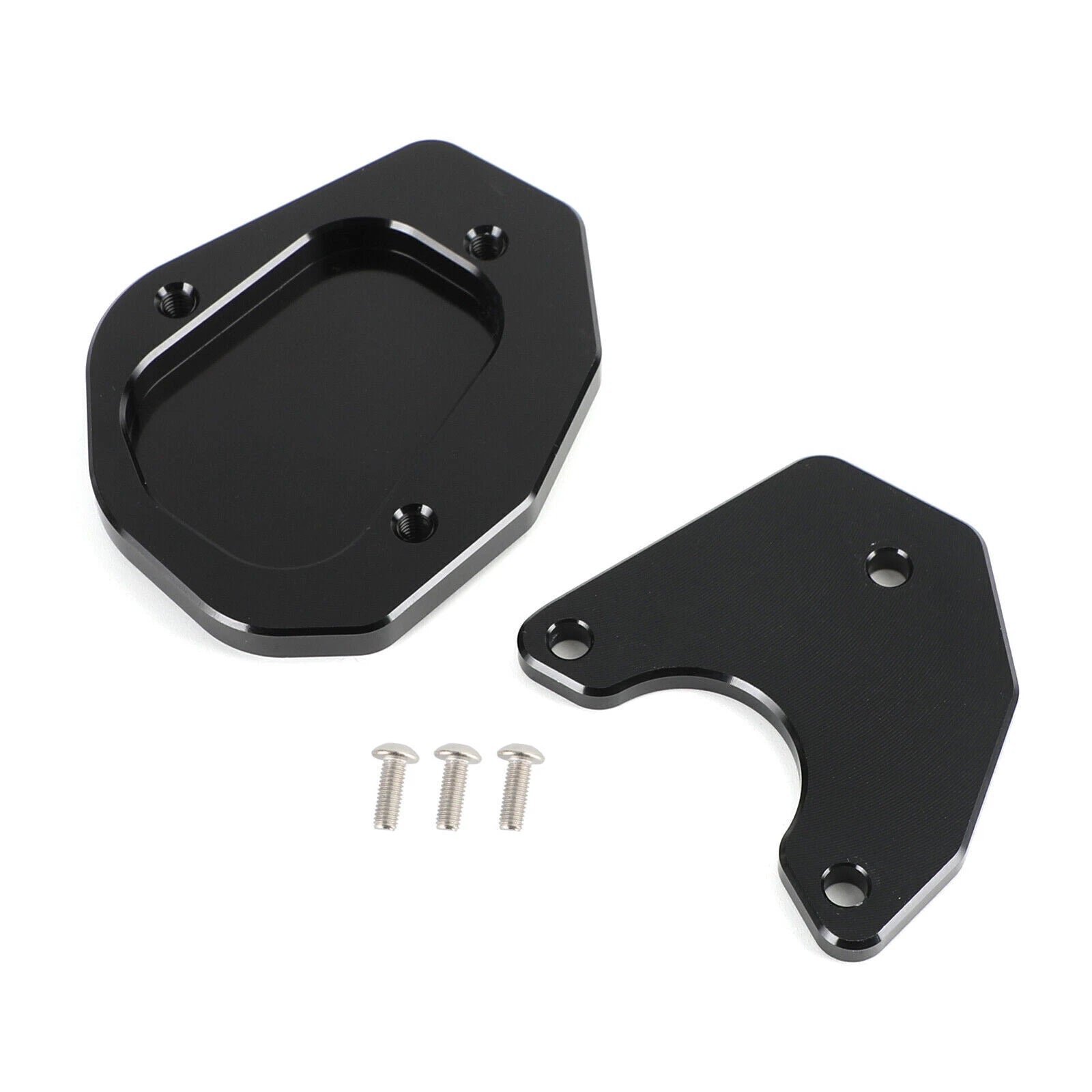 Kickstand Enlarger Plate Pad for Trident 660 (2021–2022) T9 BLK