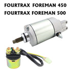 Starter with Relay for Honda TRX450FE FourTrax Foreman ES (2002–2004)