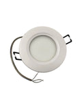 Set of 2 Charon Round 4” Dimming Blue LED Lights for Vista (480301)