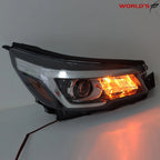 Headlight for Subaru Forester (2019–2020) Halogen Chrome Clear Right Side