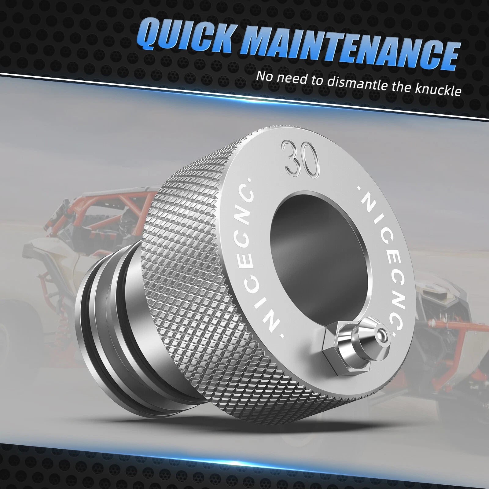 Wheel Bearing Greaser Tool for Can-Am Commander 1000, Outlander 500/650/800 (2011–2023)
