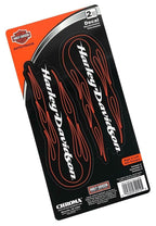 2X Decal Kit for Harley-Davidson (32010) - Red Tribal Flames 2" x 8"