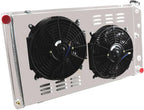 3X 161 3-Row Radiator, Shroud, Fan for Chevy Chevelle/El Camino/C10 (1968–1977)