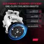 AC Compressor FS10 w/Clutch for Ford E-350 Econoline (1992–1994)