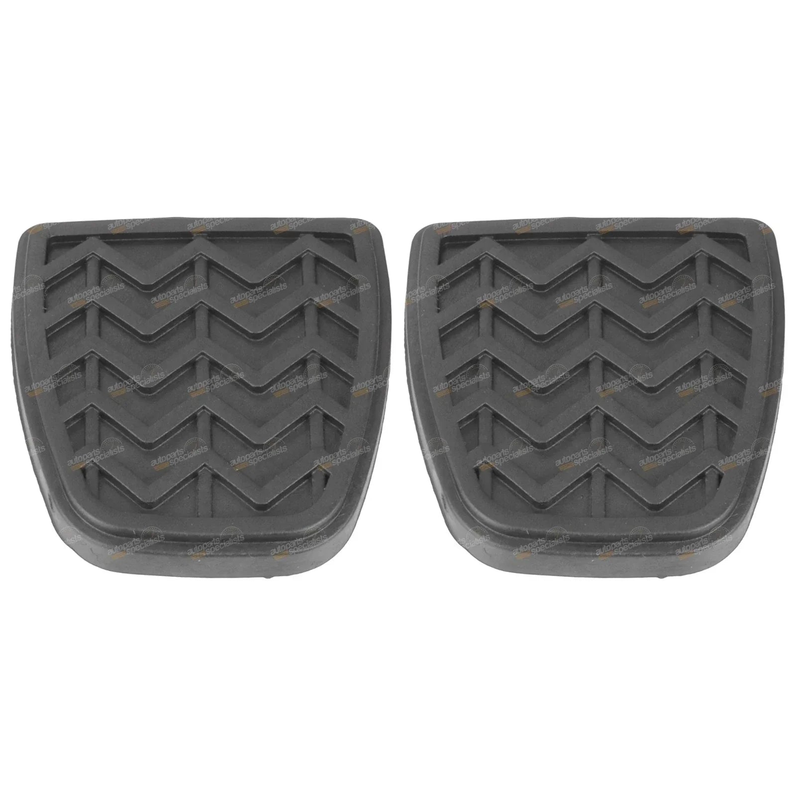 2 x Clutch & Brake Pedal Pads for Toyota Hilux TGN16 (2005–2015)