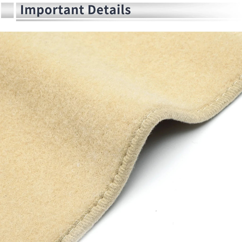 Dashboard Cover Mat for Honda Civic FL5 2022-2024 Sun Protector Pad Beige