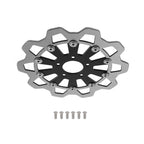 1PC Front Brake Rotor Disc for Harley-Davidson Touring (2008–2019) Black