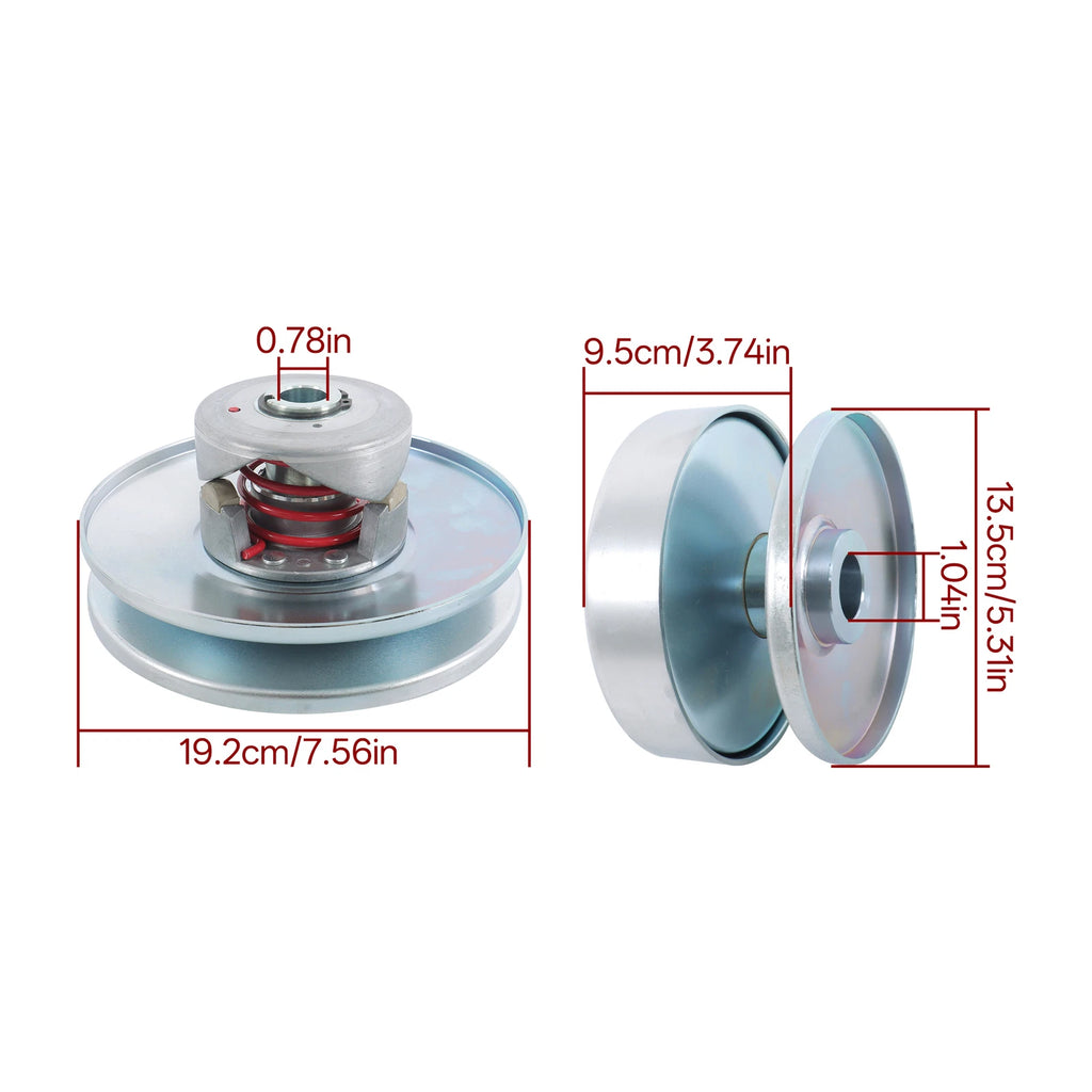 Torque Converter Set for Go Kart (40 Series)