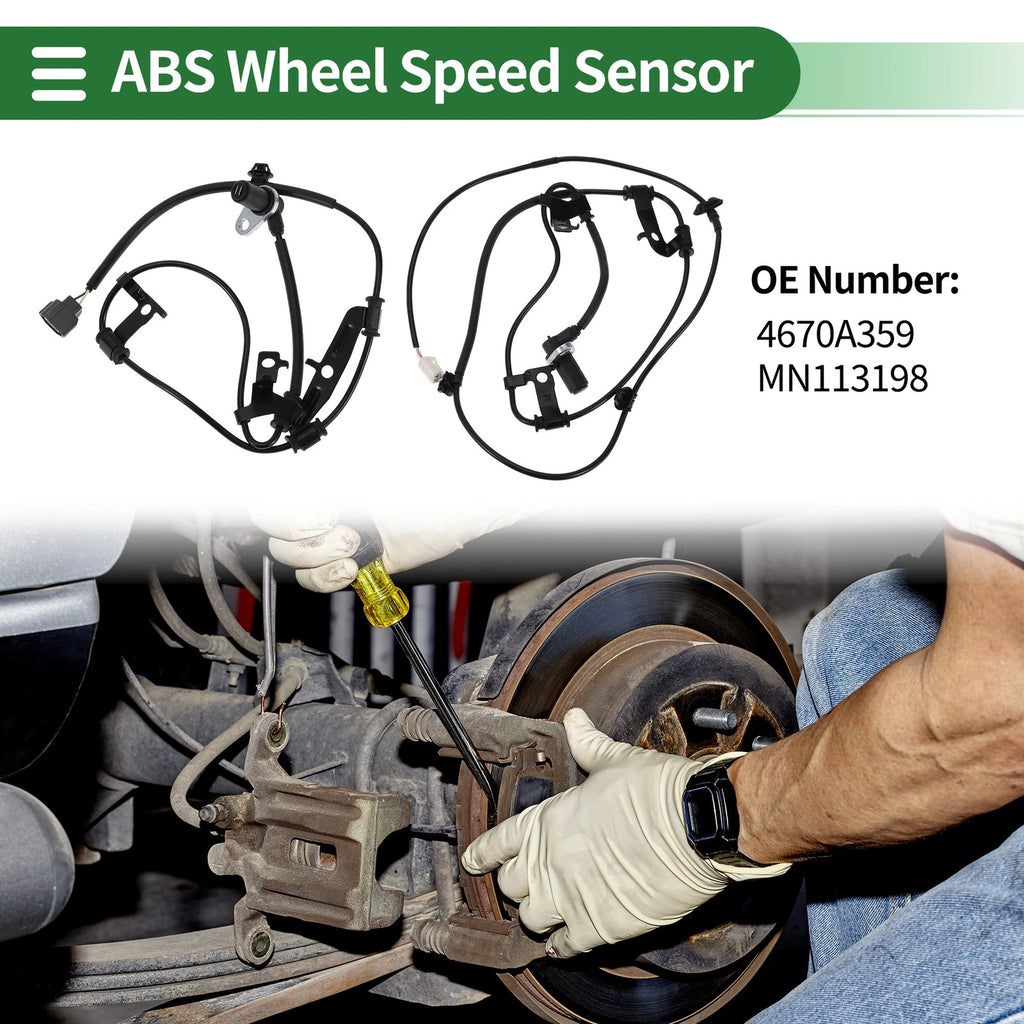 ABS Wheel Speed Sensor Kit No.4670A359 for Mitsubishi Eclipse (1995–1999)