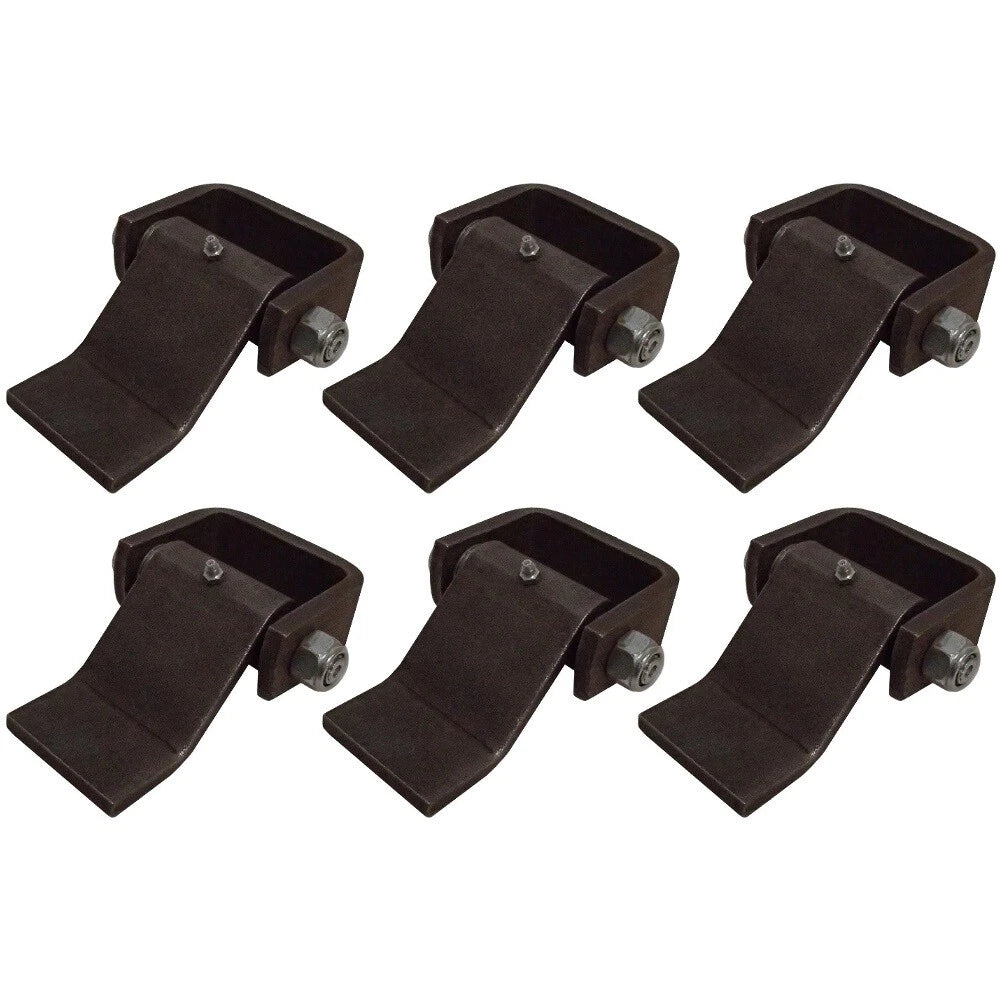 6 Door Hinges for Trailer Truck Semi Cargo Trailer (Greasable)