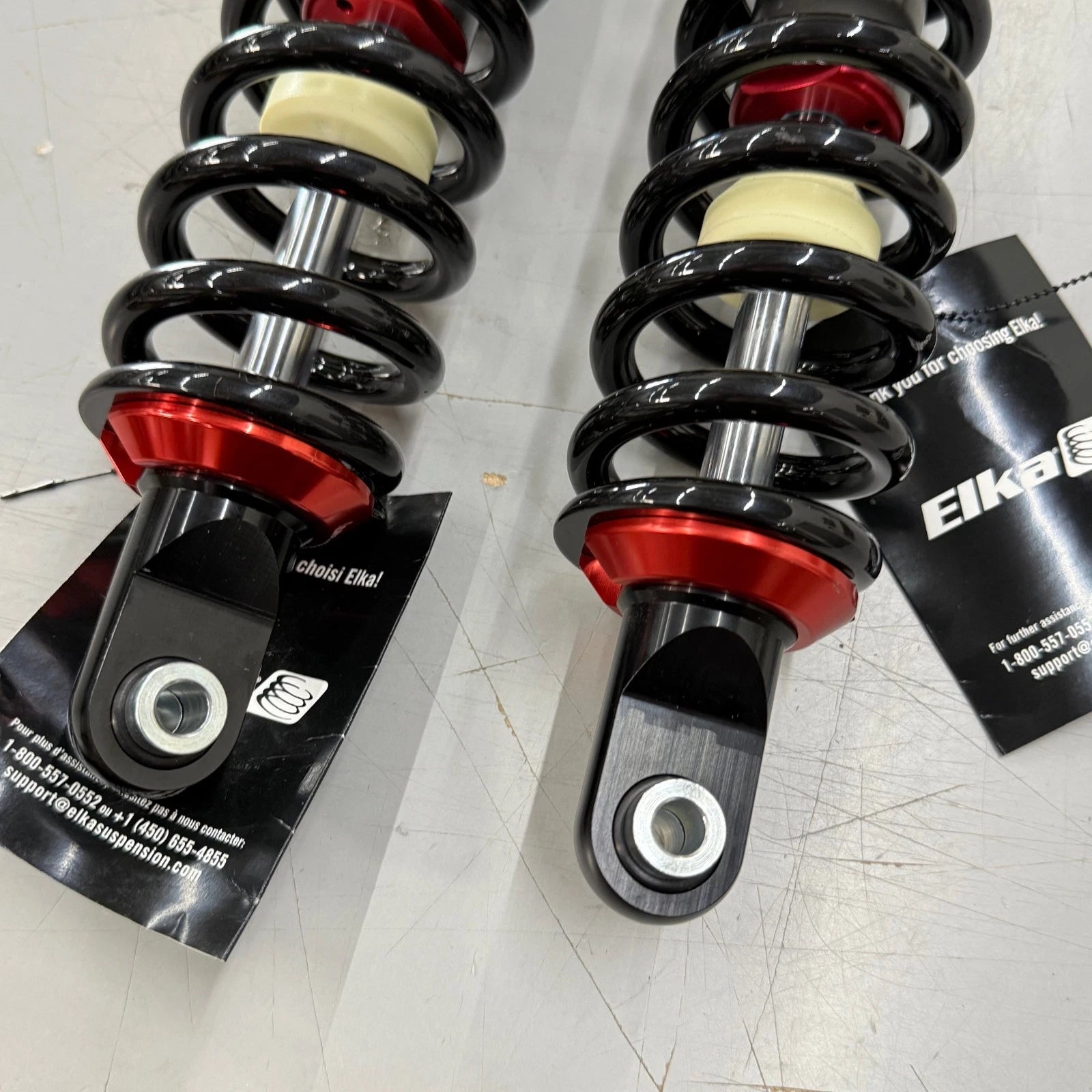 2X Elka Stage 1 Front Suspension Shocks for Can-Am Outlander 1000 XMR (2019–Present)
