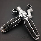 1.5" Highway Radical Tombstone Offset Mount Clamp Foot Peg for Honda GoldWing