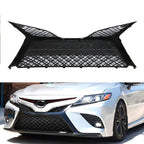 Mesh Matte Front Bumper Lower Grille for Toyota Camry SE XSE (2018–2020)