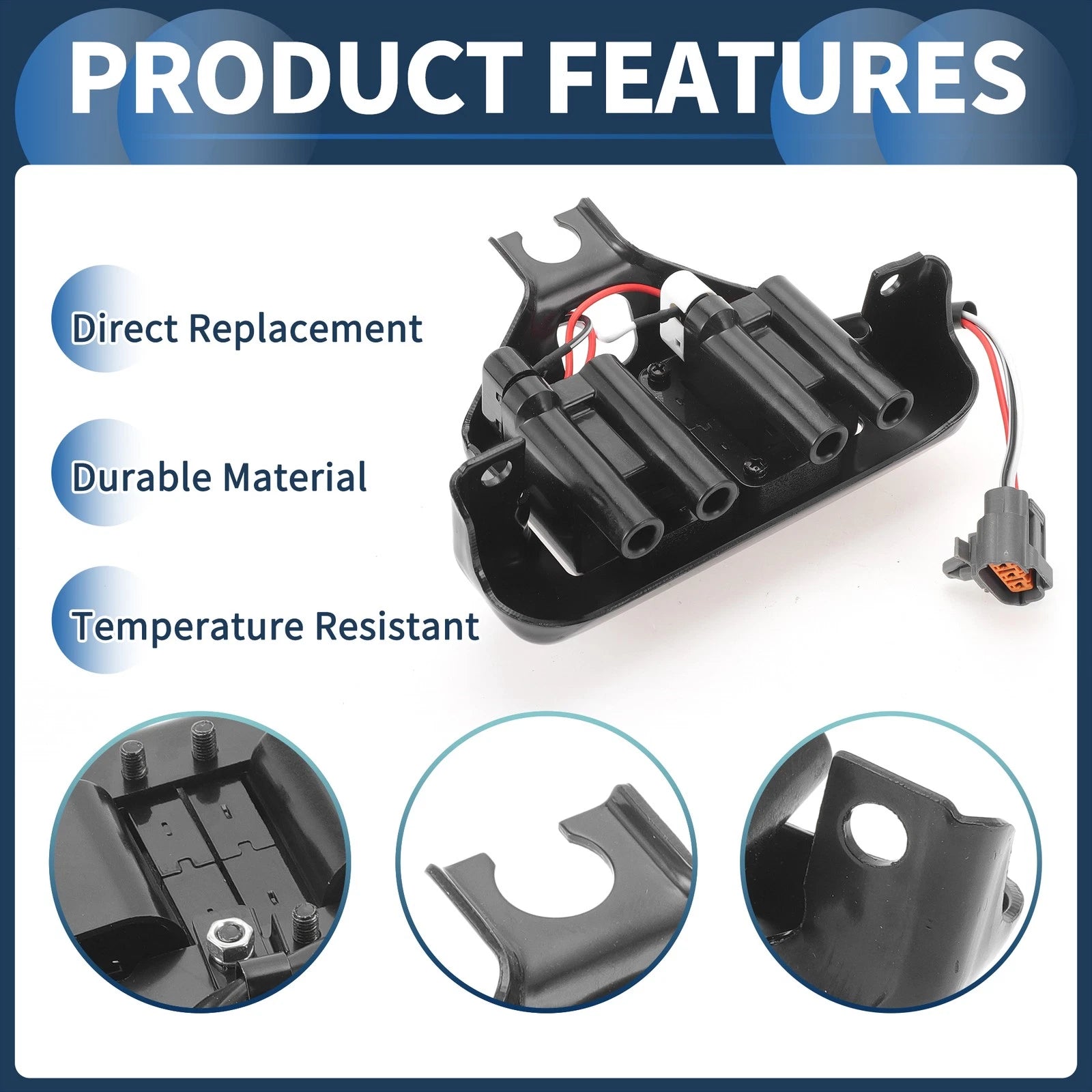 Ignition Coil Pack No. 88921428 for Mazda Miata (1990–1993) L4 1.6L
