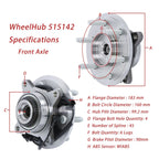 Front Wheel Hub & Bearing Assembly for Ford F150 Expedition (2011–2014)