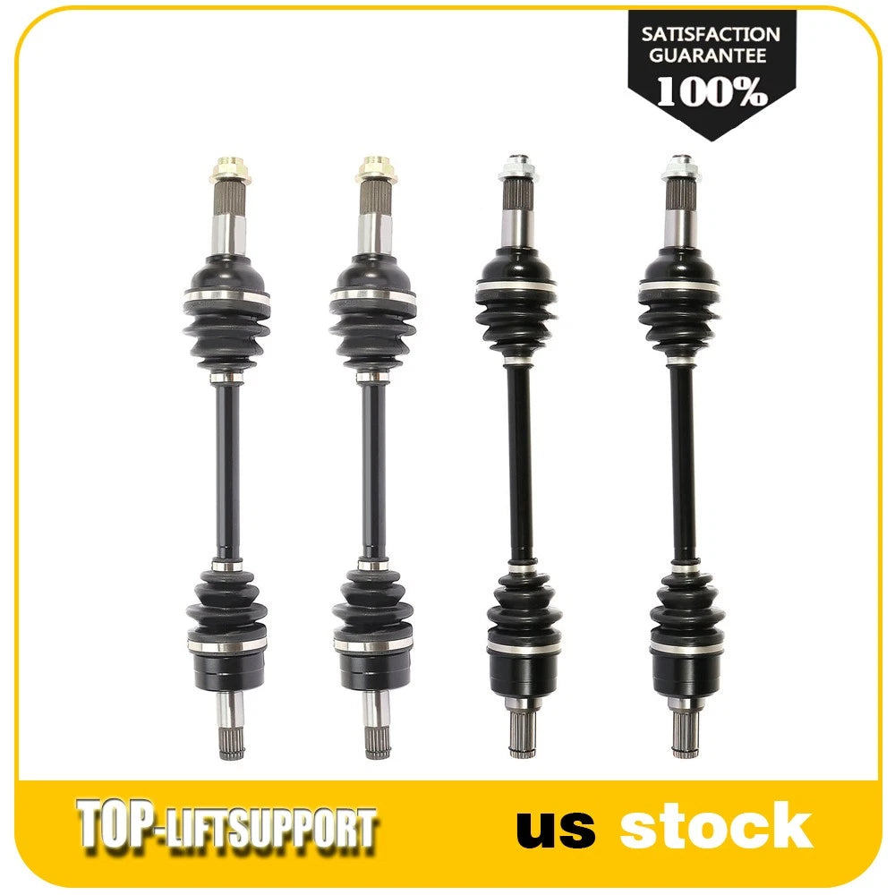 Set of 4 Half Shaft CV Axles for Yamaha Grizzly 700 (2007–2013)