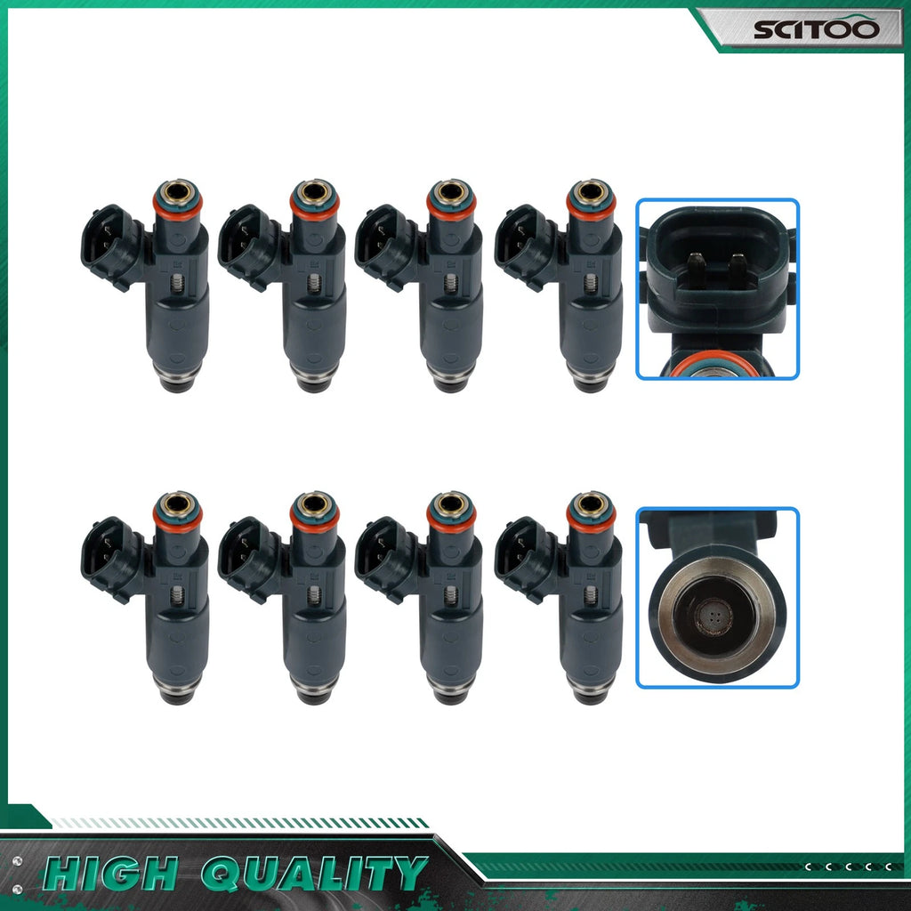 8 Fuel Injectors for Toyota Sequoia 4Runner Tundra Land Cruiser Lexus LX470 (2000–2007)