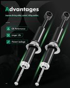 Front Pair Shocks Struts for Ford Explorer Mercury Mountaineer (2006–2010)