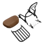 Sissy Bar Luggage Rack & Spools Kit for Indian Chieftain Dark Horse (2016–2025)