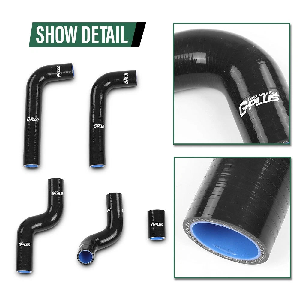 Silicone Radiator Hose for BMW E10 1600/1800/1602/2002 (1966–1976)