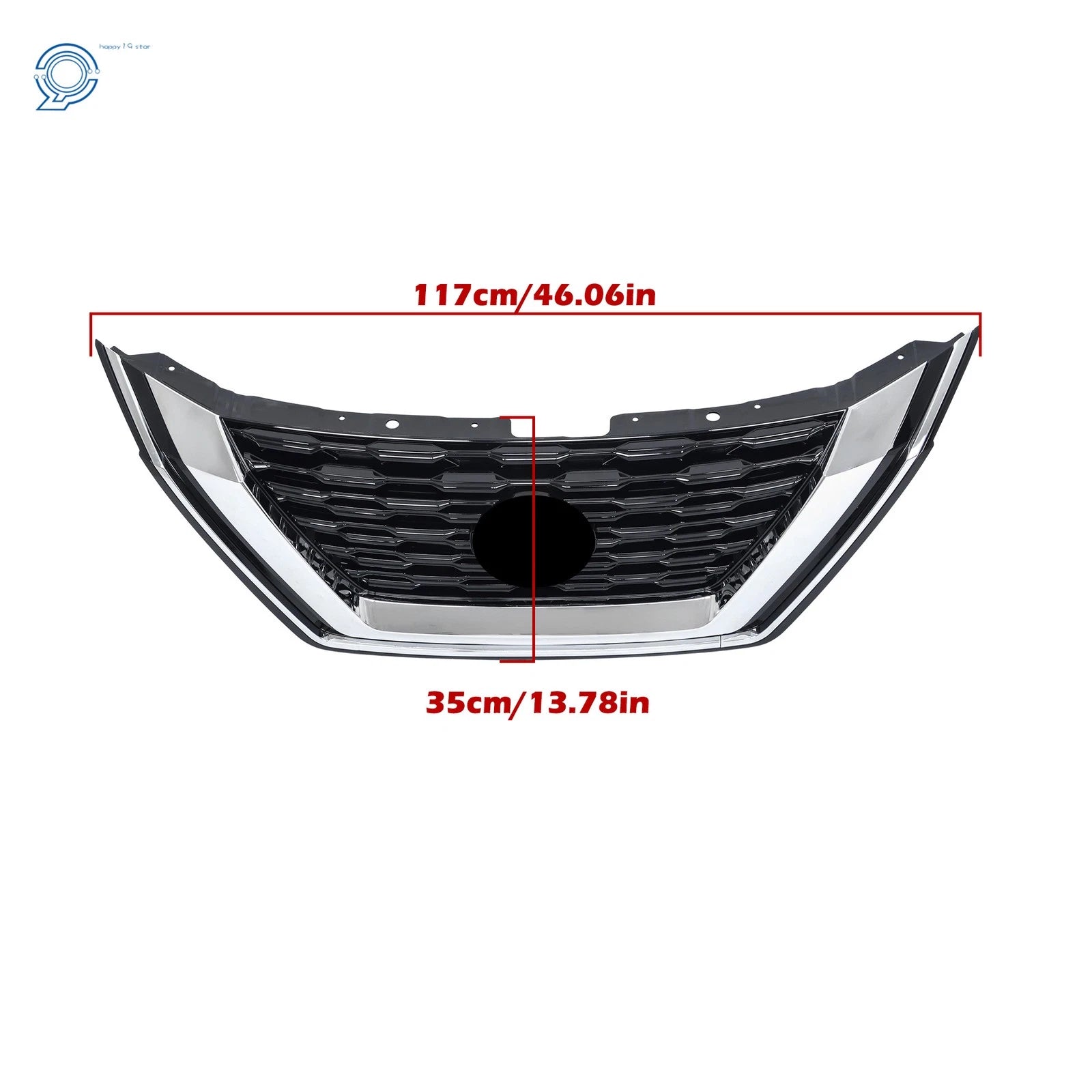 Front Upper Grille for Nissan Rogue S/SL (2021–2023)
