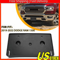 Front Bumper License Plate Bracket for Dodge Ram 1500 (2019â2022)