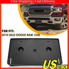 Front Bumper License Plate Bracket for Dodge Ram 1500 (2019â2022)
