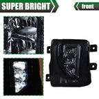 LED Smoke Bumper Fog Light Lamps for Chevy Silverado 1500 (2016–2018)
