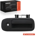 Right Black Exterior Door Handle with Key Hole for Chevy GMC 