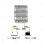 Waterproof DC 12V to 48V 8A Step-Up Booster Converter for Automotive