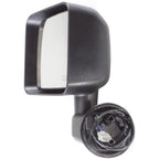 Power Mirror for Jeep Wrangler (2011–2013) Driver Side Heated Textured Black