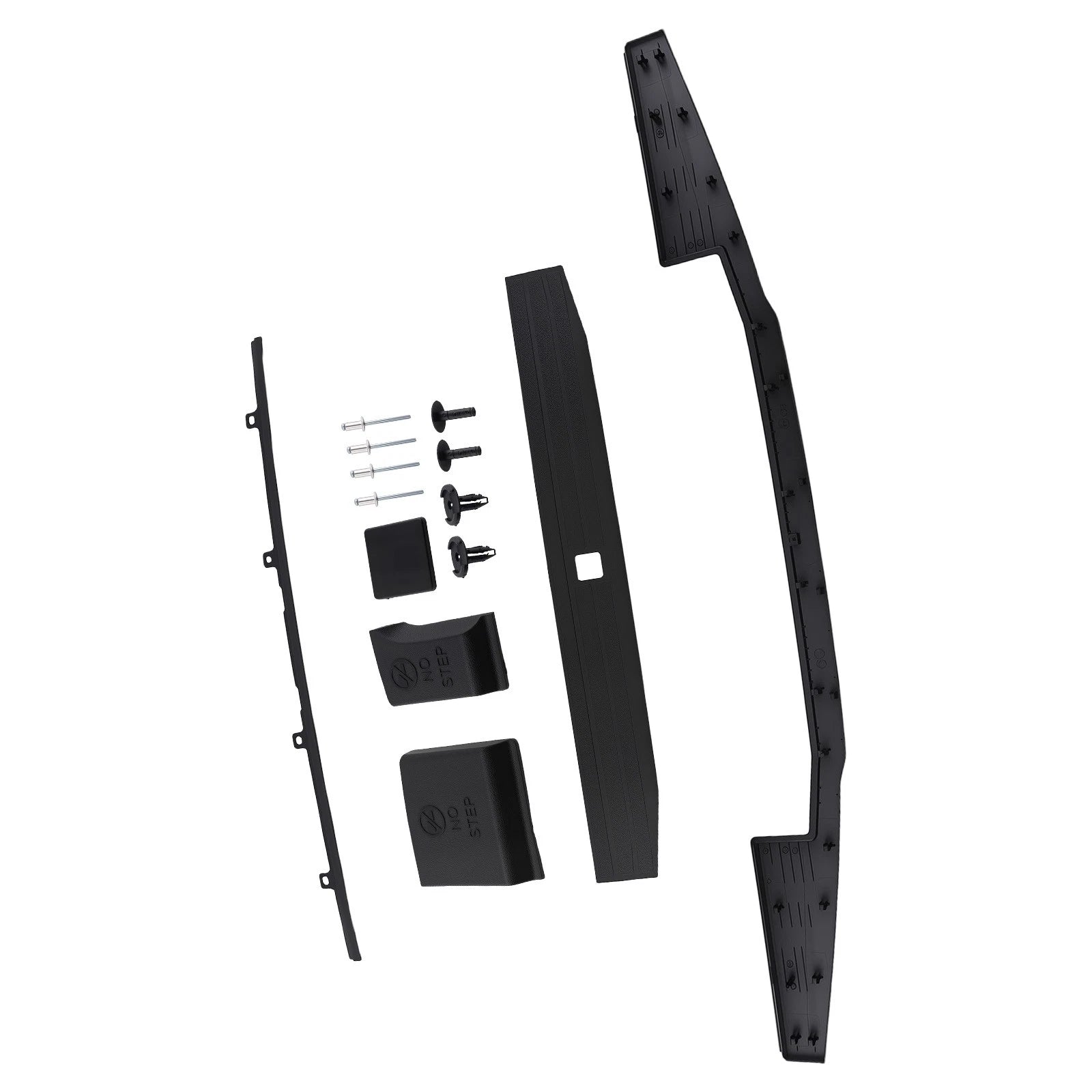 Black Step Tailgate Cover for Ford F150 (2015-2020)