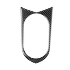Carbon Fiber Interior Center Console Cup Holder Cover Trim for Cadillac ATS (2013-2019)