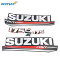 Top Cowling Sticker Kit for Suzuki 4 Stroke 175HP